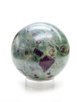 Ruby in Fuchsite Sphere