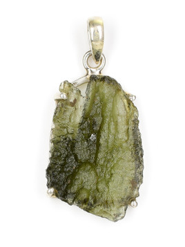 Natural Moldavite Pendant