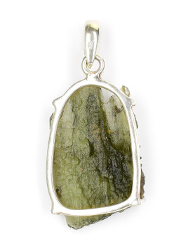 Natural Moldavite Pendant