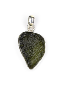 Natural Moldavite Pendant