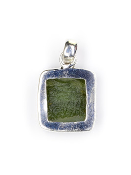 Natural Moldavite Pendant