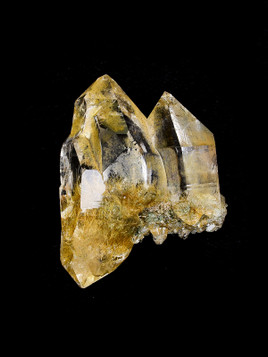 Himalayan Quartz with Chlorite and Rutile