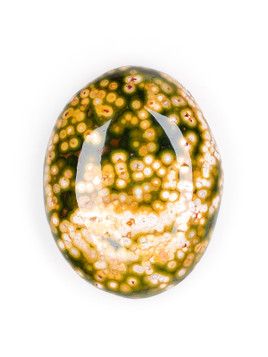 Orbicular Jasper Palm Stone
