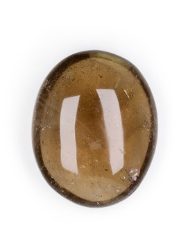 Smoky Quartz Palm Stone