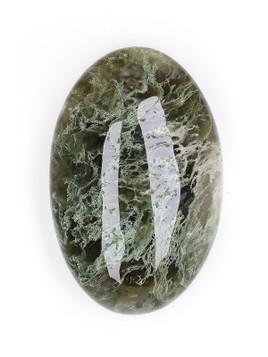 Moss Agate Palm Stone