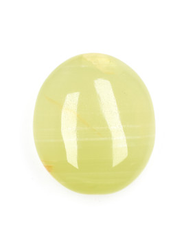 Green Calcite Palm Stone