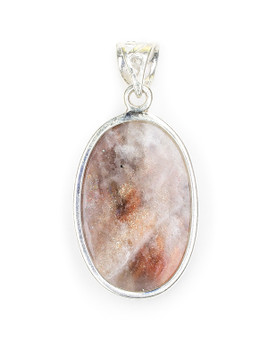 Purple Haze Sunstone Pendant