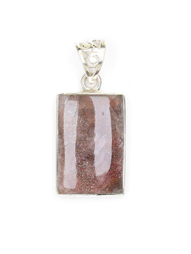 Purple Haze Sunstone Pendant