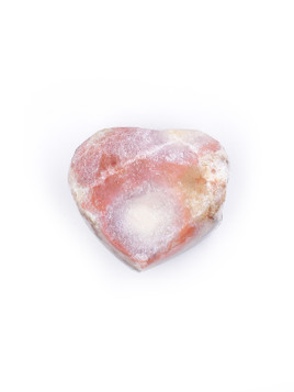 Druzy Quartz Mini Heart