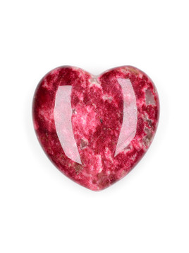 Thulite Heart