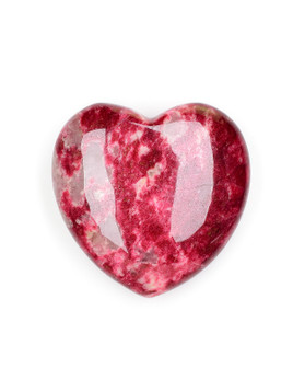 Thulite Heart