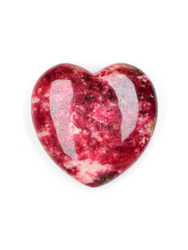 Thulite Heart
