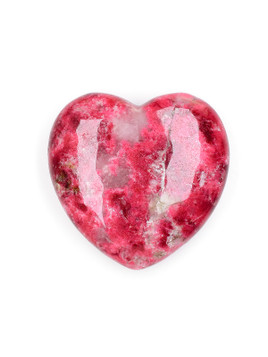 Thulite Heart