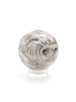 Crazy Lace Agate Sphere