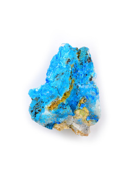 Cyanotrichite and Gibbsite