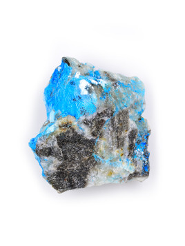 Cyanotrichite and Gibbsite