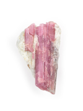 Pink Tourmaline in Quartz