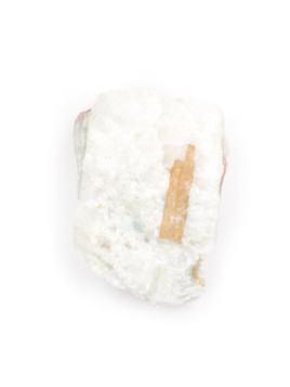 Pink Tourmaline in Quartz