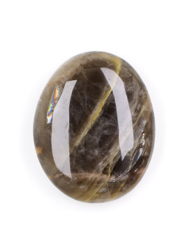 Black Moonstone Palm Stone