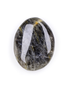Black Moonstone Palm Stone