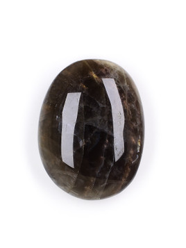 Black Moonstone Palm Stone