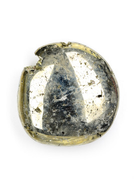 Pyrite Palm Stone