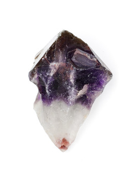 Amethyst with Goethite