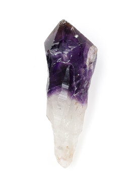 Amethyst with Goethite