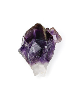 Amethyst with Goethite