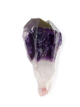 Amethyst with Goethite