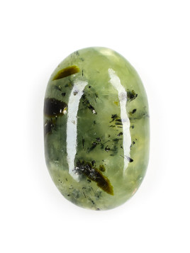 Prehnite and Epidote Palm Stone