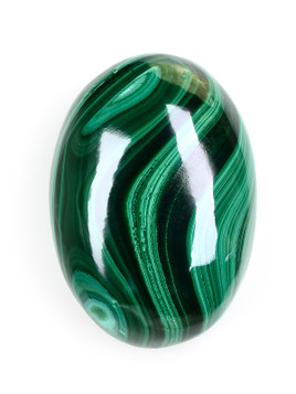 Malachite Palm Stone