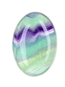 Rainbow Fluorite Palm Stone