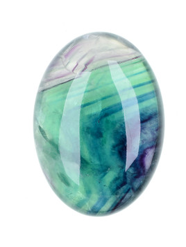 Rainbow Fluorite Palm Stone