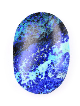 Azurite Palm Stone