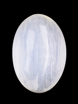 Selenite Palm Stone