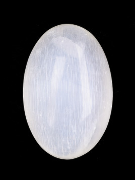 Selenite Palm Stone