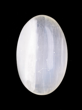 Selenite Palm Stone