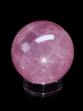 Star Rose Quartz Sphere