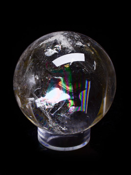 Rainbow Quartz Sphere