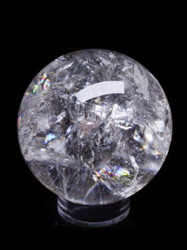 Rainbow Quartz Sphere
