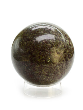Stichtite with Serpentine Sphere