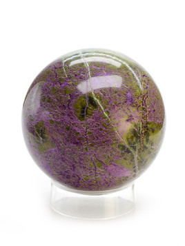 Stichtite with Serpentine Sphere