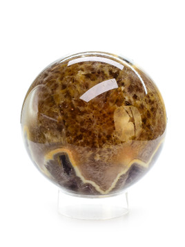 Feather Amethyst Sphere