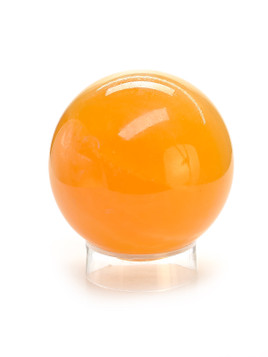 Orange Calcite Sphere