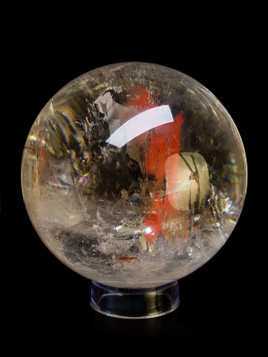 Fire Quartz Sphere