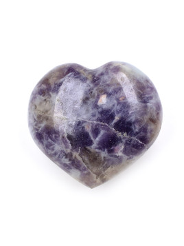 Tourmaline and Lepidolite in Quartz Heart