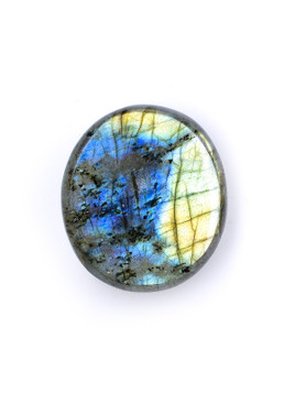 Labradorite Small Flat Palm Stone