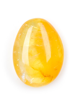 Golden Healer Quartz Palm Stone