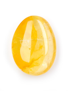 Golden Healer Quartz Palm Stone